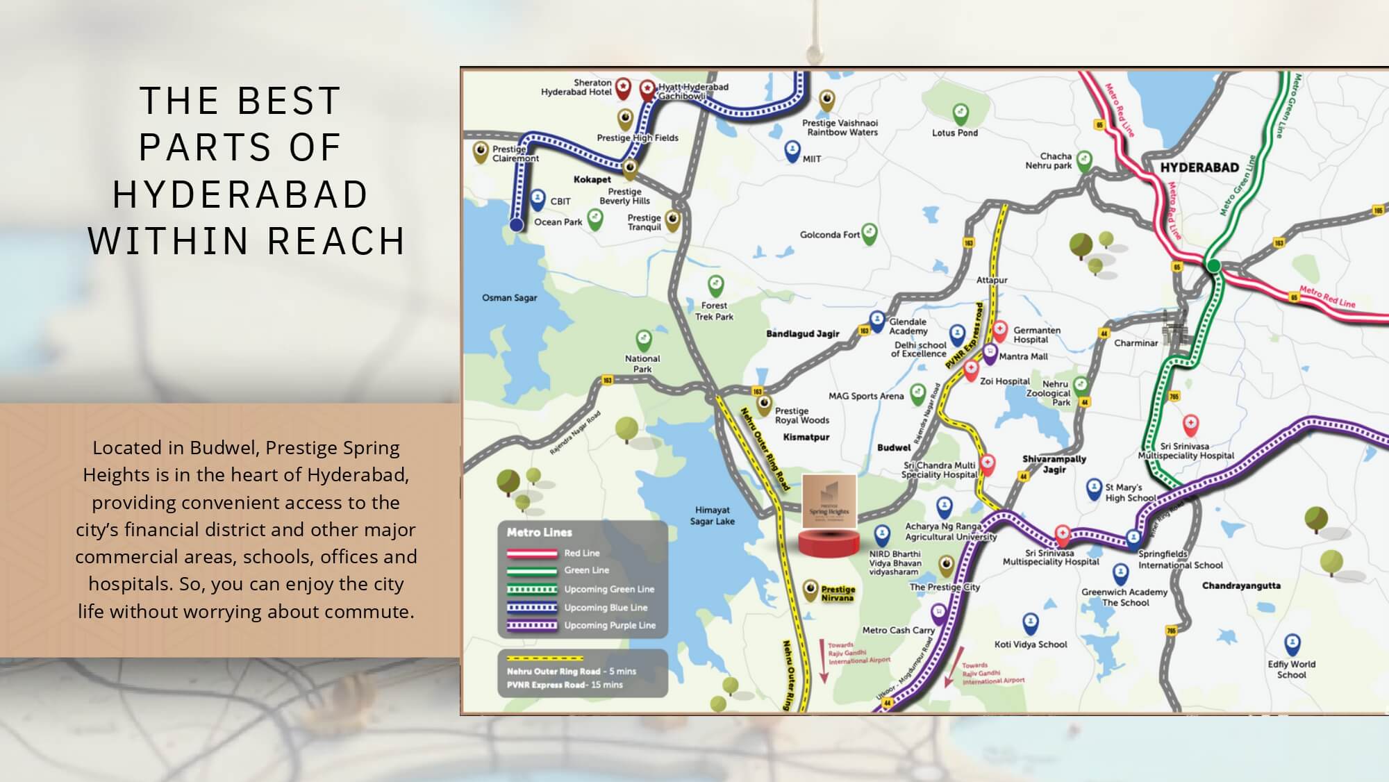 Prestige Spring Heights Rajendra Nagar Location Map Prestige Spring Heights Rajendra Nagar Location Map